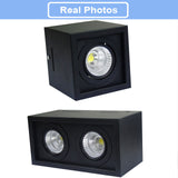 GD COB LED Downlight 14W 20W 30W Surface Mounted 1 Head 2 Head LED LED Grille Light AC85-265V COB LED Spot For Home Decor