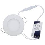 6pc 4p Led Ceilling Light 6W LED Downlight AC 110V Recessed Round LED Ceiling Lamp 220V Indoor Lighting 3W Warm Cool White Color
