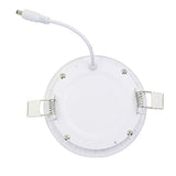 6pc 4p Led Ceilling Light 6W LED Downlight AC 110V Recessed Round LED Ceiling Lamp 220V Indoor Lighting 3W Warm Cool White Color