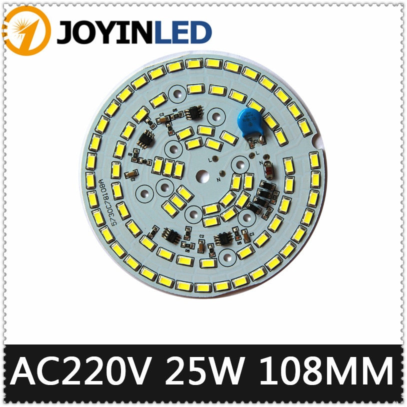 LED Downlight 2Pcs/Lot 24W AC LED Module 5730 Led PCB Assembly COB Ceiling Downlights