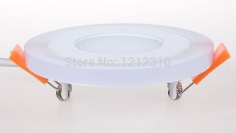 3 Model Round blue+white double color Led Panel Light 6w/9w/16w/24W AC85-265V Recessed LED Ceiling downlight downlights