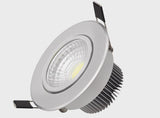 Super Bright Led downlight light COB Ceiling 10pcs Spot Light 3w 5w 7w 12W AC/DC 12V ceiling recessed Lights Indoor Lighting