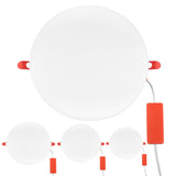 Recessed Downlight Adjustable Indoor Lighting Cool White Home Decor Bedroom Ceiling Open Hole 10W 18W 24W 36W LED Panel Lights