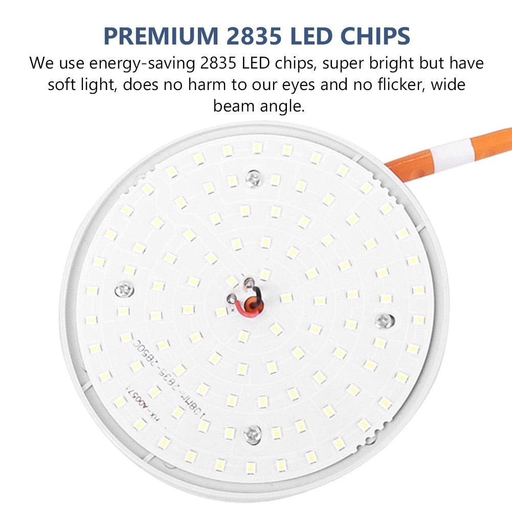 Recessed Downlight Adjustable Indoor Lighting Cool White Home Decor Bedroom Ceiling Open Hole 10W 18W 24W 36W LED Panel Lights