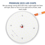 Recessed Downlight Adjustable Indoor Lighting Cool White Home Decor Bedroom Ceiling Open Hole 10W 18W 24W 36W LED Panel Lights