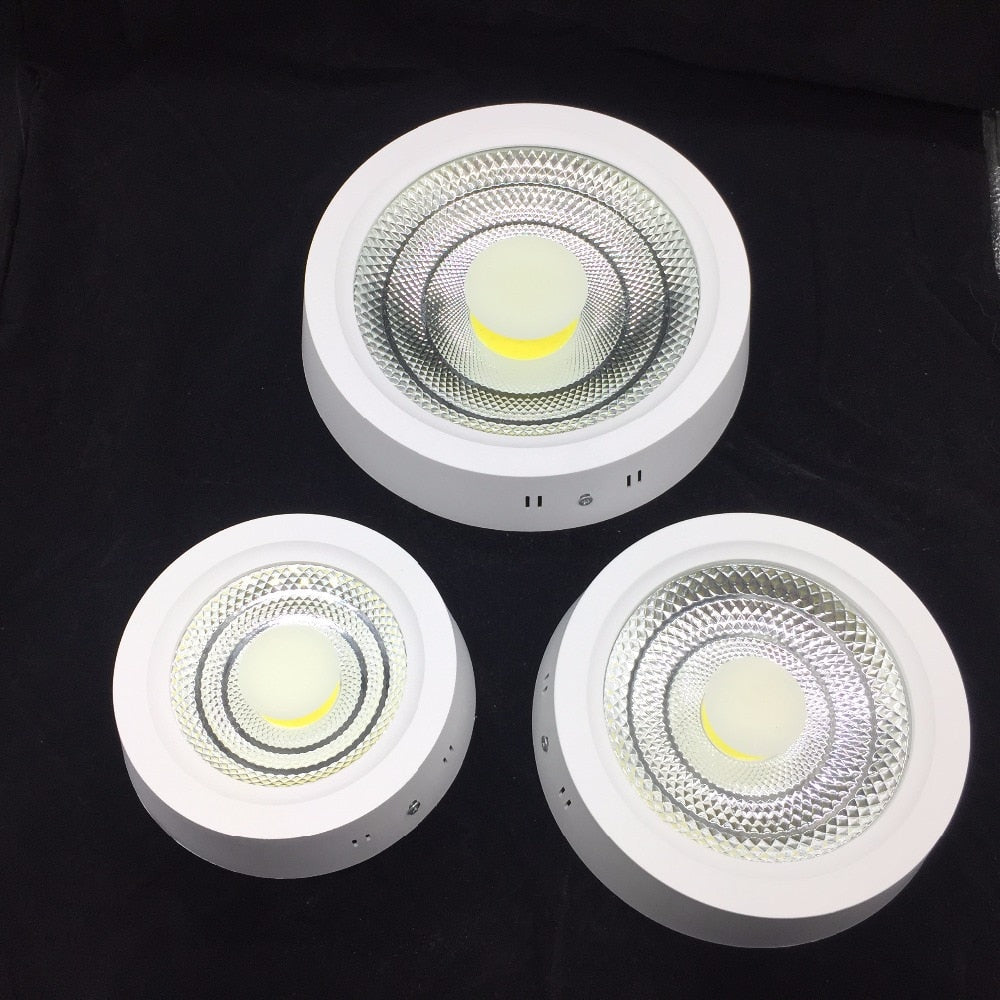 Real Power 25W LED Surface Downlight Ceiling Panel Light No Cutting Needed Kitchen Lighting Lamp AC85-265V Indoor Spot Light
