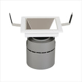 Recessed LED Spotlight 24° 18W 24W Square Lamp Downlight COB Dimmable AC 110V 220V Warm Cold white For Hotel Ceiling Lighting