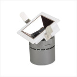 Recessed LED Spotlight 24° 18W 24W Square Lamp Downlight COB Dimmable AC 110V 220V Warm Cold white For Hotel Ceiling Lighting