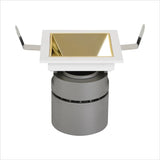 Recessed LED Spotlight 24° 18W 24W Square Lamp Downlight COB Dimmable AC 110V 220V Warm Cold white For Hotel Ceiling Lighting