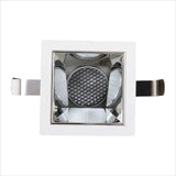 Recessed LED Spotlight 24° 18W 24W Square Lamp Downlight COB Dimmable AC 110V 220V Warm Cold white For Hotel Ceiling Lighting