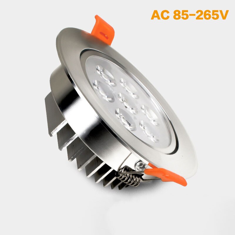 LED Downlight 3W 5W 7W 12W 18W 24W Round Recessed Lamp 85-265V Led Bulb Bedroom Kitchen Indoor LED Spot Lighting