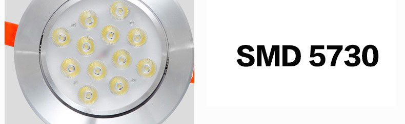 LED Downlight 3W 5W 7W 12W 18W 24W Round Recessed Lamp 85-265V Led Bulb Bedroom Kitchen Indoor LED Spot Lighting