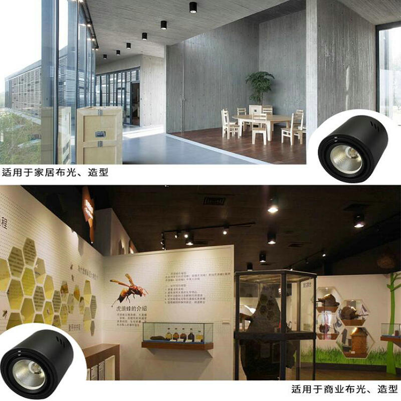 LED Ceiling Spot Lights 7W 10W 12W 15W LED Downlight Surface Mounted for For Kitchen Light