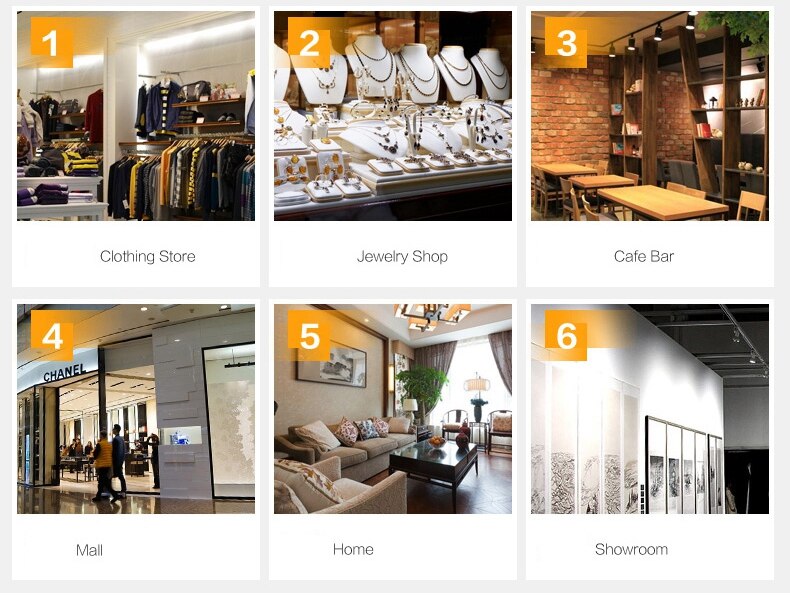 LED embedded dimmable downlight 5W 7W 12W white light / warm white / neutral light AC85-265V