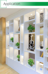 LED Cabinet lamps 1.5W DC12V Spot Light LED Downlights for Bedroom Bookroom Showcase Cupboard Indoor Lighting