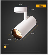 ACETIDE Surface Mounted Downlights Foldable 360° Rotatable COB LED Ceiling Spot Lights 7W--30W LED Lamps Background Wall Lighti