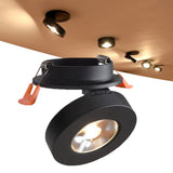 Mini Embedded LED Downlight Recessed Ceiling lamp 5W 7W 12W 360 degree rotation LED Ceiling Lamp Spot Light Downlight AC85-265V