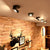 Mini Embedded LED Downlight Recessed Ceiling lamp 5W 7W 12W 360 degree rotation LED Ceiling Lamp Spot Light Downlight AC85-265V