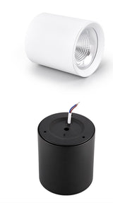 Dimmable Round Surface Mounted LED Downlights 9W 12W 15W 20W COB LED Ceiling Spot Light AC85-265V LED Ceiling Lamp Indoor Lighting