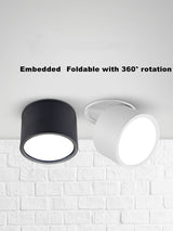 Dimmable LED Downlight COB Spotlight 10W 18W Ceiling Lamp AC85-265V Aluminum Recessed Downlights Round Led Panel Light
