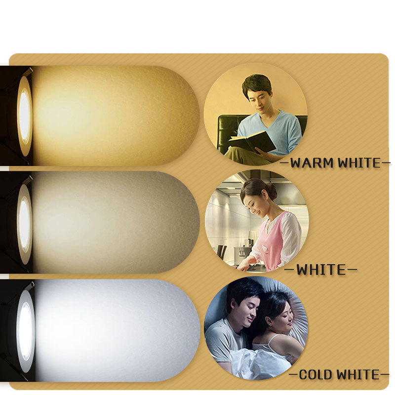 LED Downlight 3W 5W 7W 9W 12W 15W Round Recessed Lamp 220V 230V 240V Led Bulb Bedroom Kitchen Indoor LED Spot Lighting