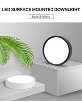 LED Downlight Modern Ceiling Lamp Surface Mounted Spot Led 3W 5W 7W 9W 12W 15W 18W Ultra Thin Bedroom Living Room Lighting 220V