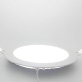 White Round Square LED Downlight 3W 6W 9W 12W 15W 18W Dimmable Ceiling Panel Light Recessed Bulb AC 220V 110V