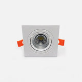 Square Recessed Dimmable COB LED Downlights 7W 9W 12W 18W 24W LED Ceiling Lamps 110~240V LED Ceiling Spot Lights Indoor Lighting