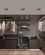 Square Recessed Dimmable COB LED Downlights 7W 9W 12W 18W 24W LED Ceiling Lamps 110~240V LED Ceiling Spot Lights Indoor Lighting