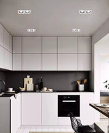 Square Recessed Dimmable COB LED Downlights 7W 9W 12W 18W 24W LED Ceiling Lamps 110~240V LED Ceiling Spot Lights Indoor Lighting