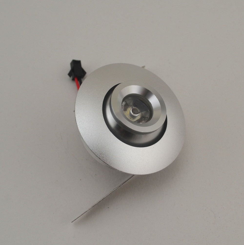 Mini high power Recessed Led Downlight4PCS/ lot 1W   LED bulb110V 220V Jewelry showcase led backdrop lamp  Mini downlight