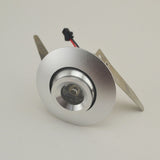 Mini high power Recessed Led Downlight4PCS/ lot 1W   LED bulb110V 220V Jewelry showcase led backdrop lamp  Mini downlight
