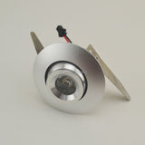 Mini high power Recessed Led Downlight4PCS/ lot 1W   LED bulb110V 220V Jewelry showcase led backdrop lamp  Mini downlight