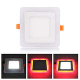 High Power Epistar 6W 9W 18W 24W RGB LED Panel Light With Remote Control Downlight Led ceiling down AC85-265V + Driver