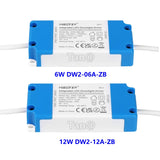 LED Downlight (Zig bee 3.0)DW2-06A-ZB DW2-12A-ZB 2.4G 6W 12W Dual White Smart RF Lamp APP/Voice Control AC 100-240V