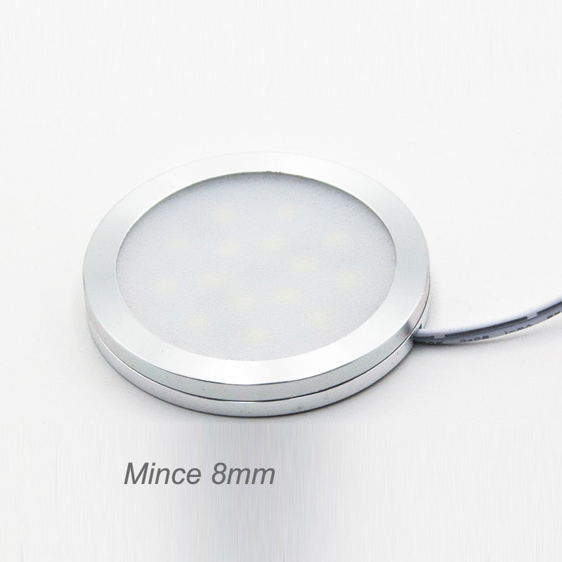 RGBW Spot Ultra-thin 12V Ceiling Spotlight Showcase Surface Mounting Lights Recessed LED Mini Spot Lighting 3W 5W 7W Downlight
