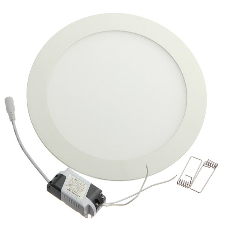 Ultra thin led Panel light 3w/4w/6w/9w/12w/15w/25w high quality led downlight Warm/Natural/Cold White AC85-265V With Driver