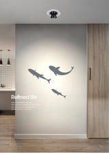 LED Downlight Projection Fish Spotlight Led Ceiling Lamp Recessed Rotatable Indoor Spot Light For Mall Bar Living Wall Decor