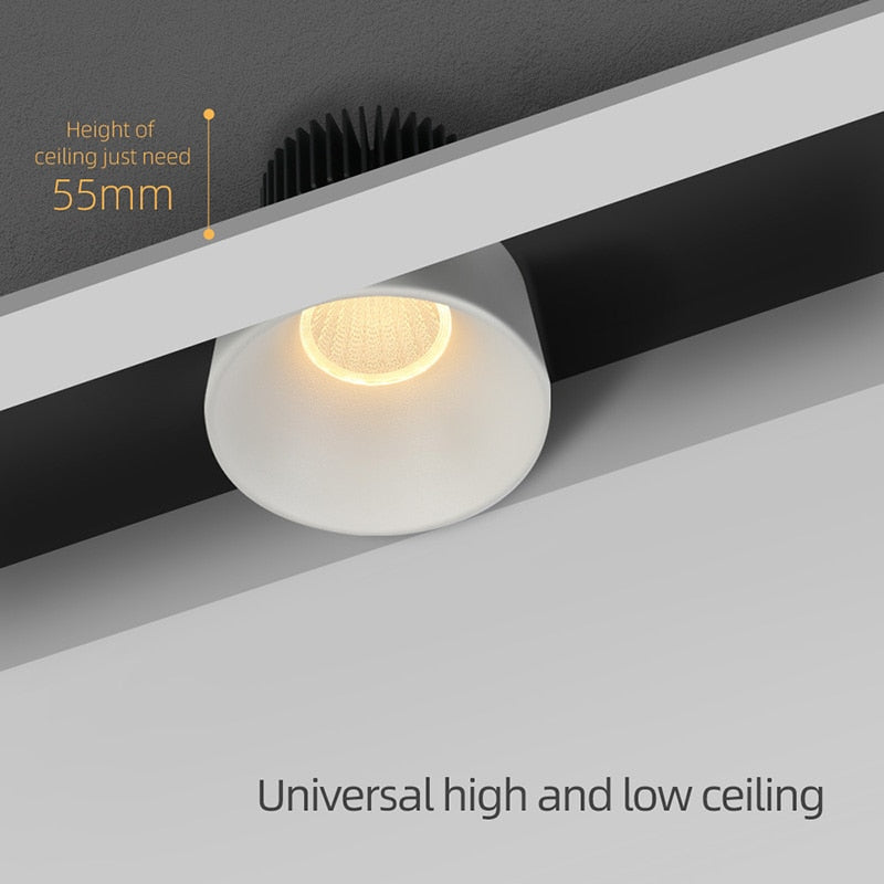 Aisilan Modern Recessed Downlight design led Lamp Ceiling Recess Hidden Lights Indoor Lighting Spot Living Room Spotlights