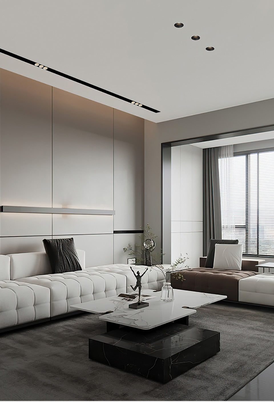 Aisilan Modern Recessed Downlight design led Lamp Ceiling Recess Hidden Lights Indoor Lighting Spot Living Room Spotlights