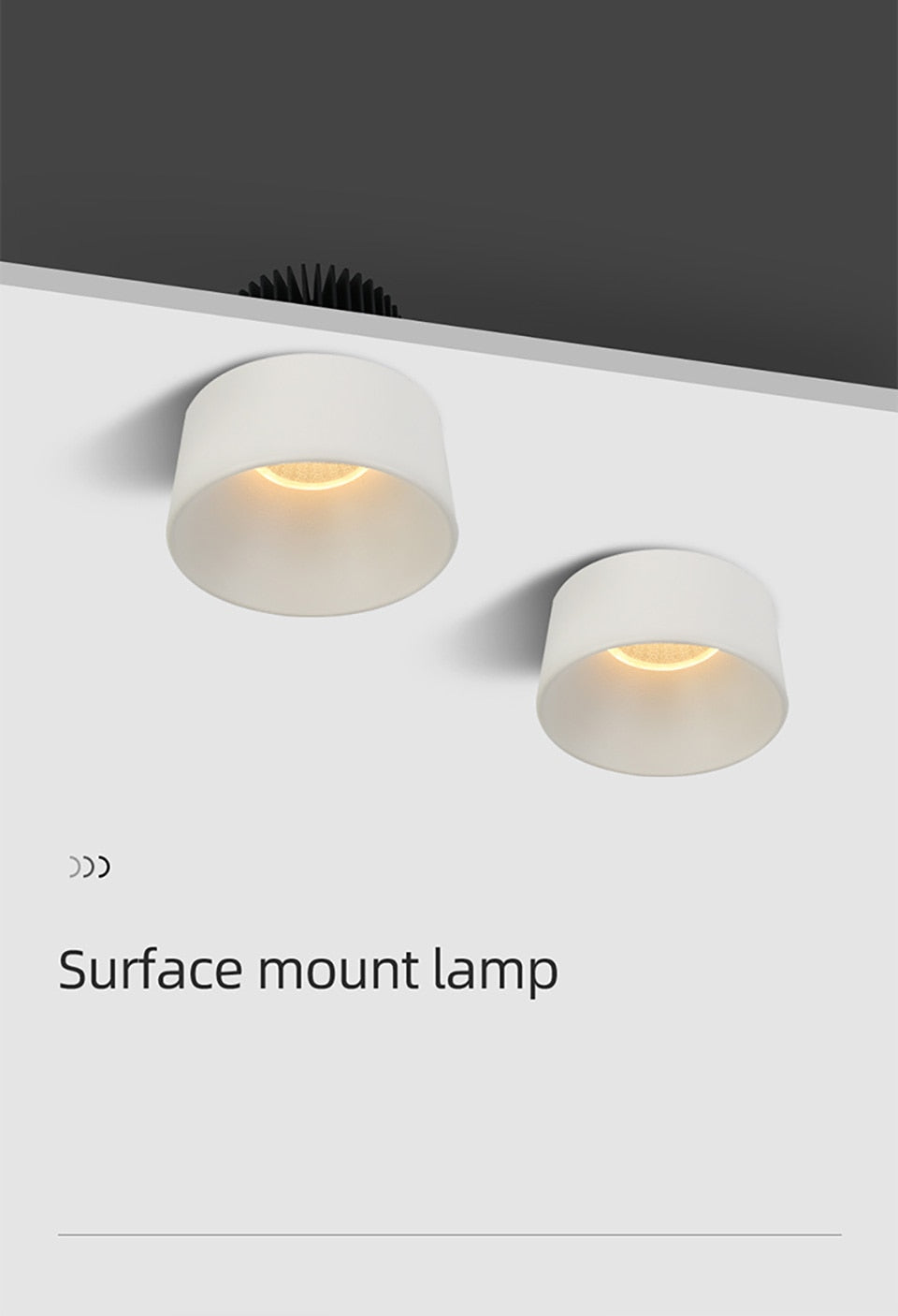 Aisilan Modern Recessed Downlight design led Lamp Ceiling Recess Hidden Lights Indoor Lighting Spot Living Room Spotlights