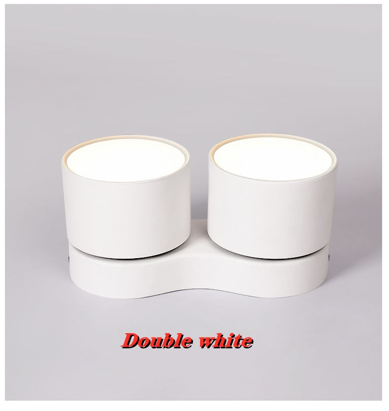Dimmable Round Folding Rotating LED Downlights 9W 12W 15W SMD5730 CHIP Spot Lights AC85~265V LED Ceiling Lamps Indoor Ligh