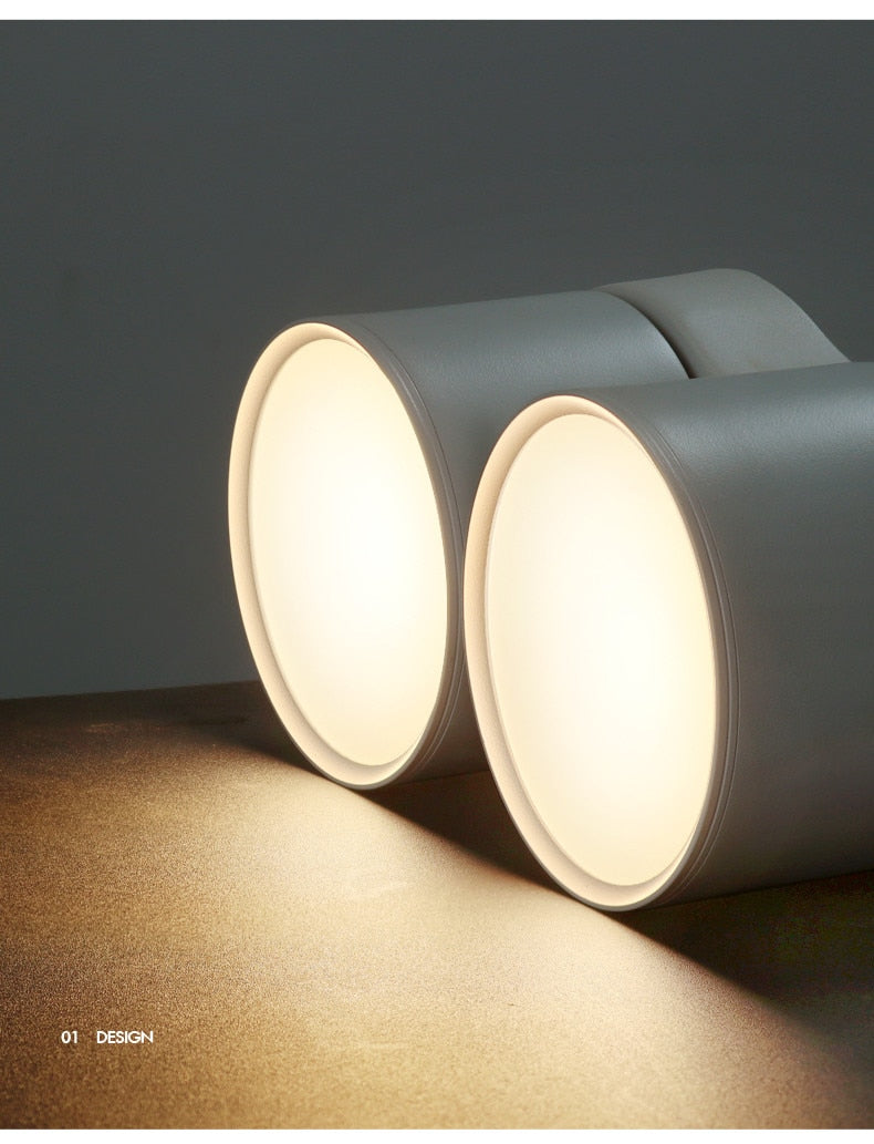 Dimmable Round Folding Rotating LED Downlights 9W 12W 15W SMD5730 CHIP Spot Lights AC85~265V LED Ceiling Lamps Indoor Ligh