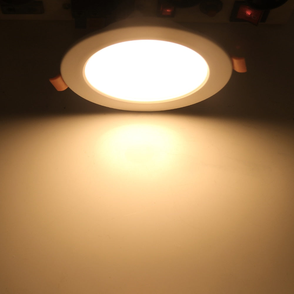 LED Downlight Sound Control LED Ceiling Lamp 3W 5W 9W 18W Recessed in LED Ceiling Downlight Light AC 220V Smart Spotlight