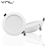 Ceiling LED Downlight AC 220V 10Pcs/lot LED Spot Light 18W 15W 12W 9W 7W Round Recessed Downlight Room For Home Decor Spotlight