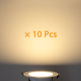 Ceiling LED Downlight AC 220V 10Pcs/lot LED Spot Light 18W 15W 12W 9W 7W Round Recessed Downlight Room For Home Decor Spotlight