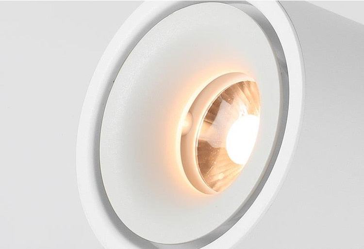 Dimmable Led Downlights Adjustable Collapsible Rotating Cob 27w 36w 48w Led Ceiling Spot Lights Ac 220v Lamps For Room Foyer