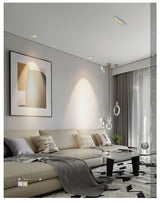 High Brightness Anti Glare Ceiling Recessed LED COB Downlights Angle Adjust 21W 36W 45W 60W Spot Lights Home Indoor Bedroom 220V