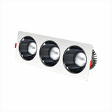 High Brightness Anti Glare Ceiling Recessed LED COB Downlights Angle Adjust 21W 36W 45W 60W Spot Lights Home Indoor Bedroom 220V