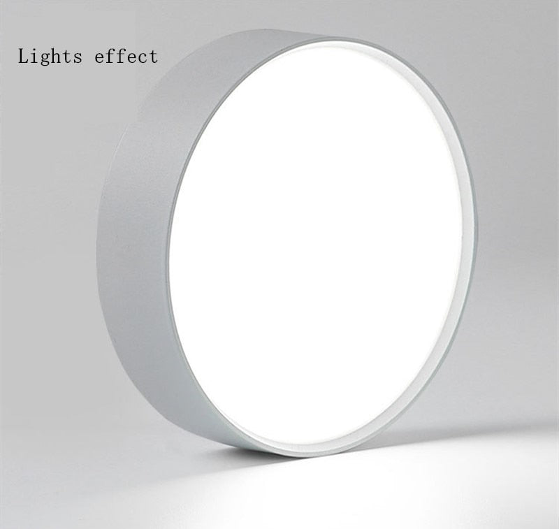 Ultra-thin surface mount LED panel light AC85-265v 7W 9W 12W 15W 18W 24W downlight ceiling light home lighting